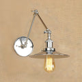 5 Inch Industrial LED Swing Arm Wall Sconce with 4 Colors
