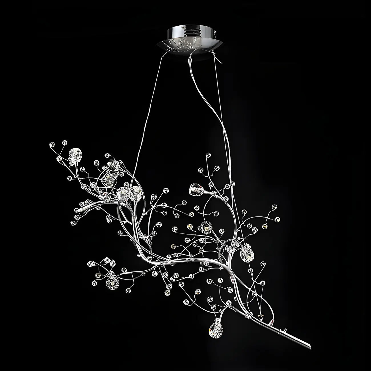 Modern Metal Branch LED Pendant Chandelier