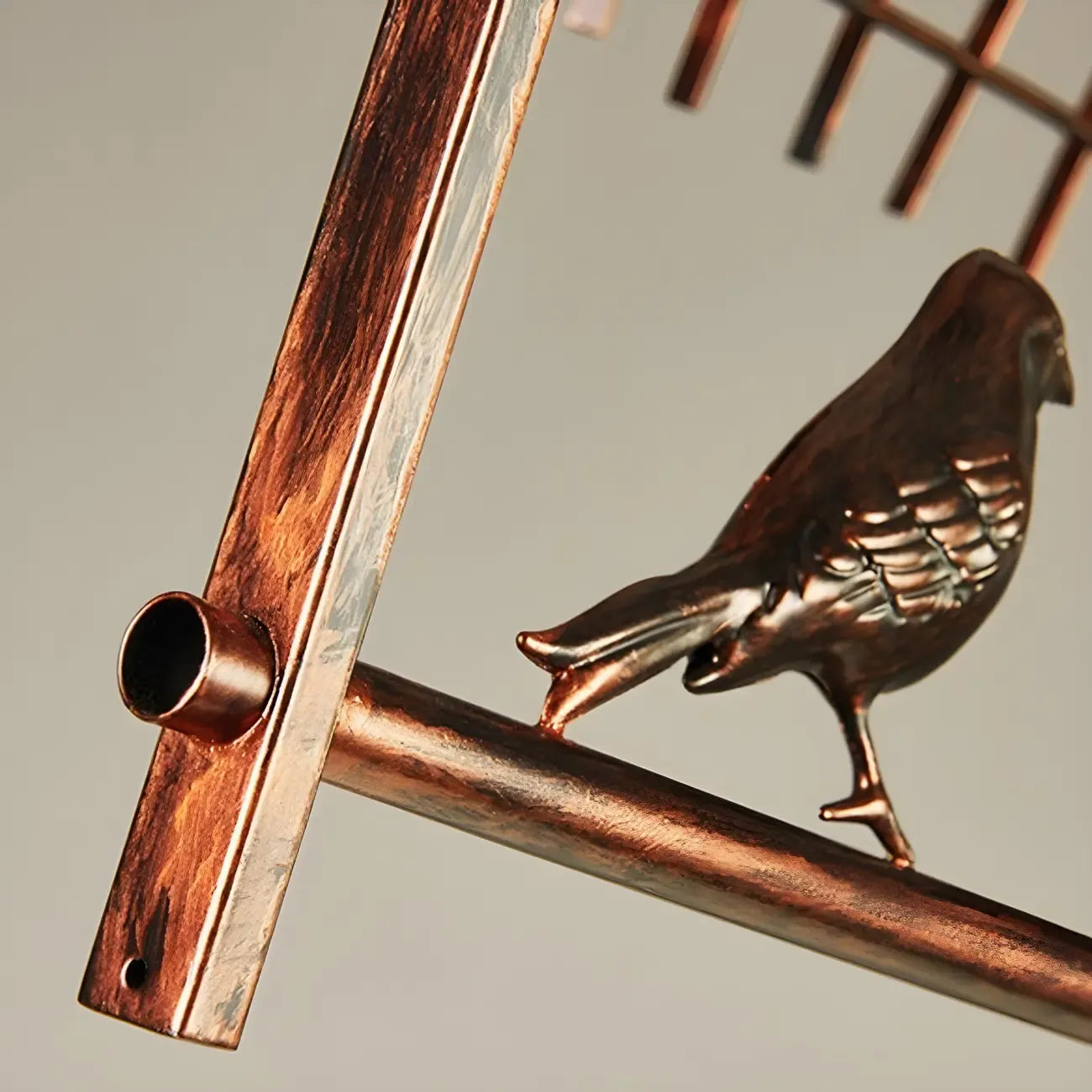 Sleek Black Metal Birdcage Island Pendant Light