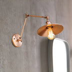 5 Inch Industrial LED Swing Arm Wall Sconce with 4 Colors
