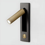 Modern Metal LED Wall Sconce with Switch for Bedroom Reading