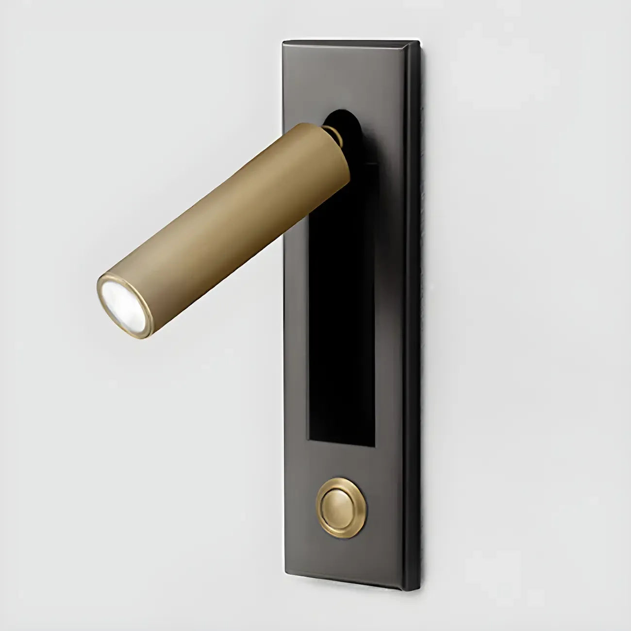 Modern Metal LED Wall Sconce with Switch for Bedroom Reading