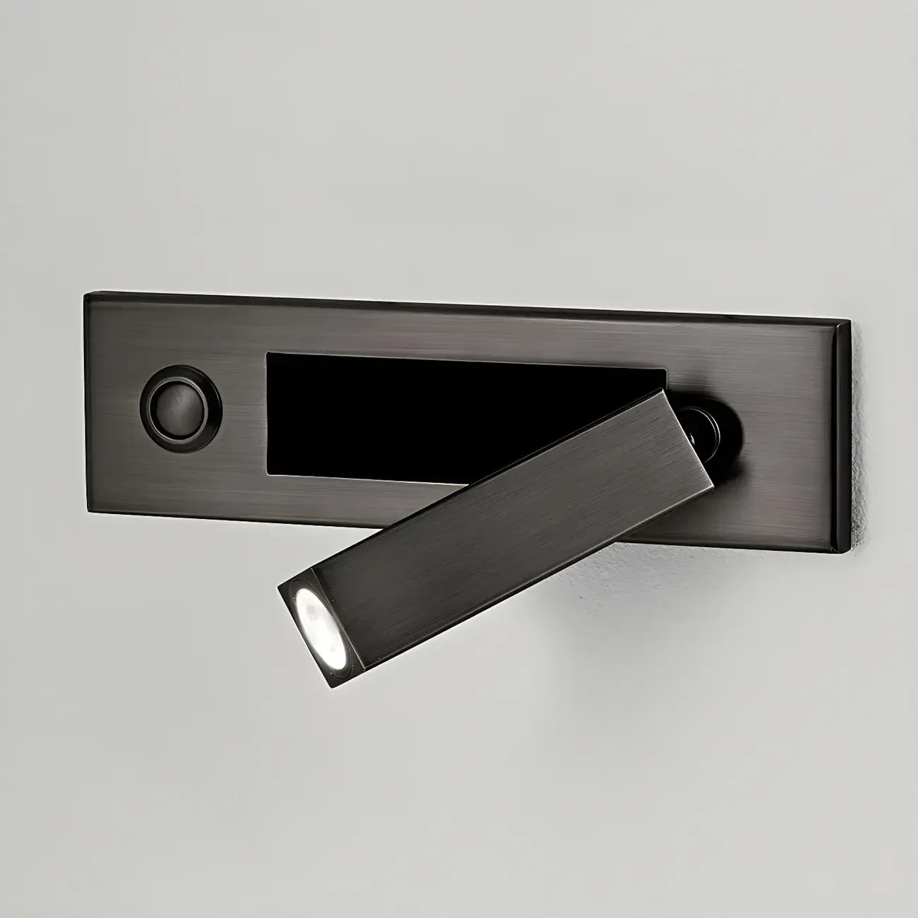 Modern Metal LED Wall Sconce with Switch for Bedroom Reading