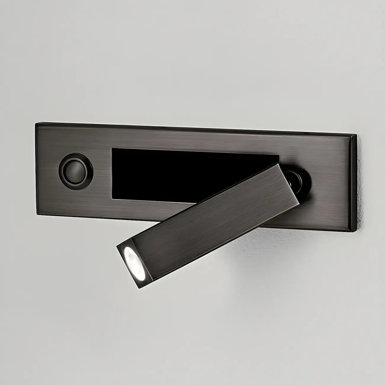 Modern Metal LED Wall Sconce with Switch for Bedroom Reading