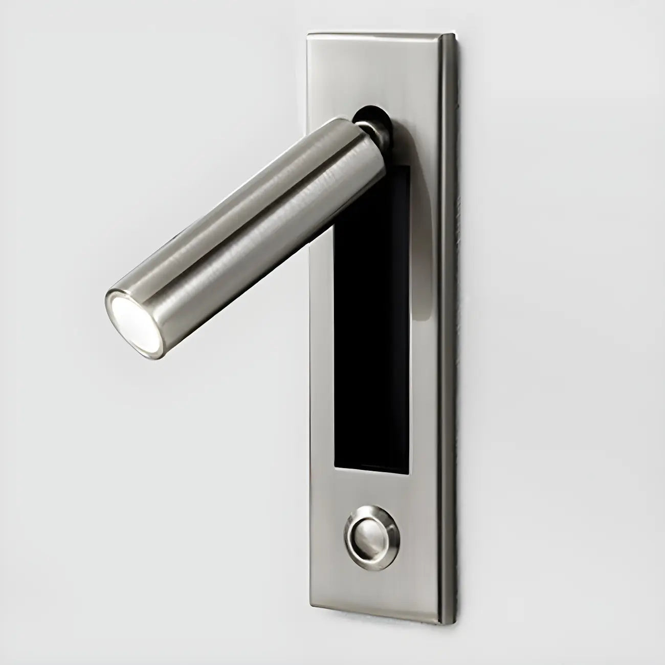 Modern Metal LED Wall Sconce with Switch for Bedroom Reading