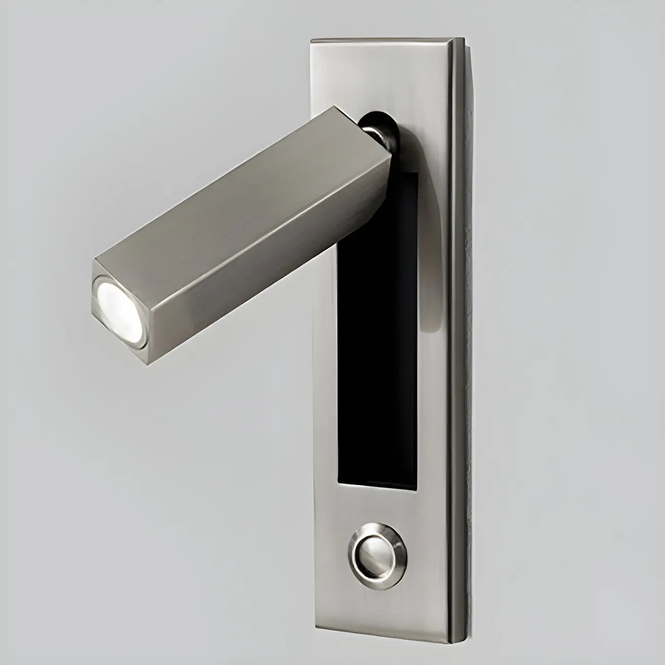 Modern Metal LED Wall Sconce with Switch for Bedroom Reading