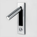 Modern Metal LED Wall Sconce with Switch for Bedroom Reading