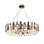 Modern Crystal Geometric Chandelier for Living Room