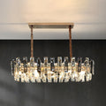 Modern Crystal Geometric Chandelier for Living Room