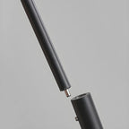 73 Artistic Black Metal Arc Floor Lamp with Balance Arm