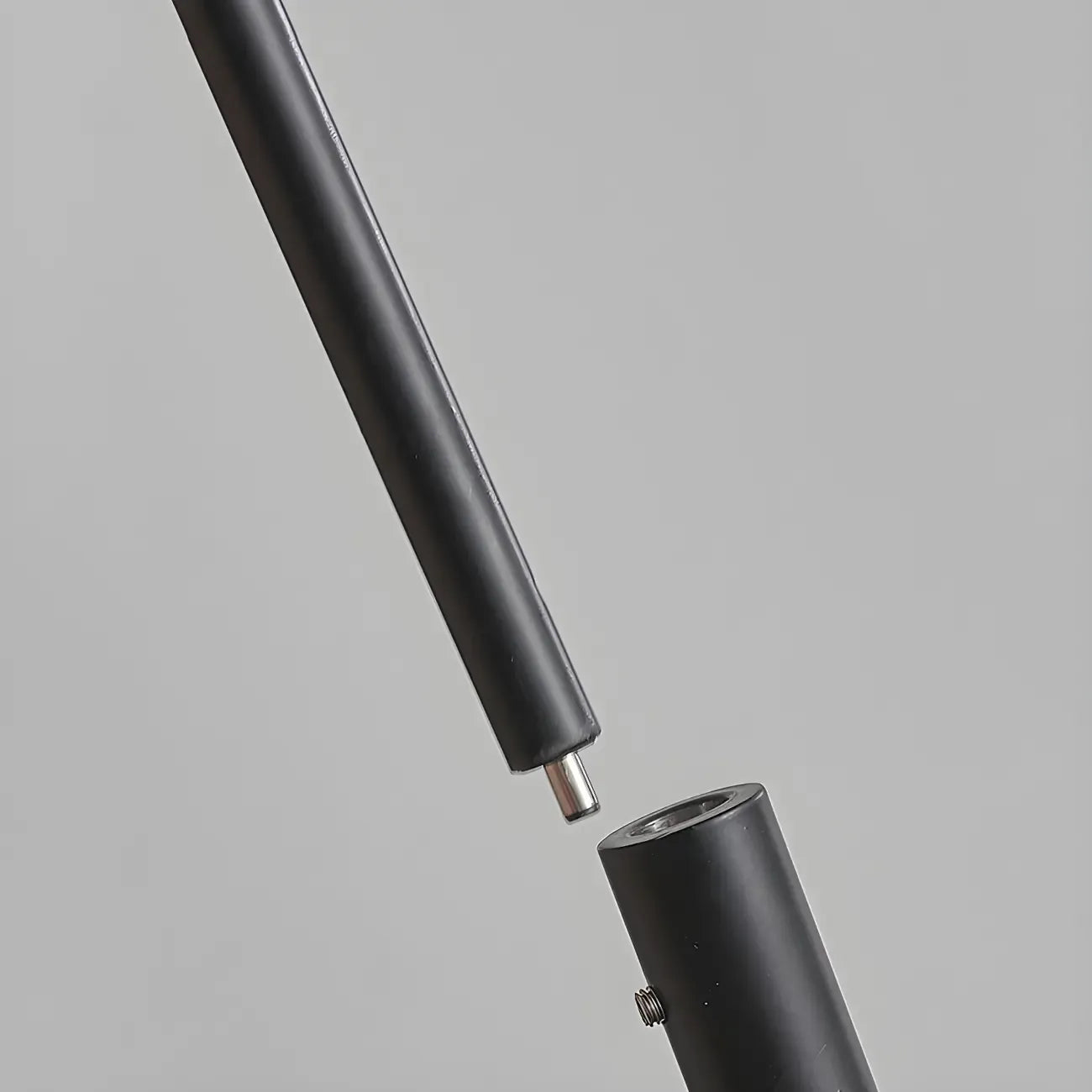 73 Artistic Black Metal Arc Floor Lamp with Balance Arm