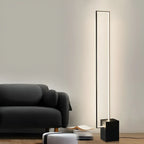 Rectangle LED Floor Lamp with RGB Dimming for Living Room