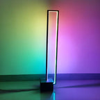 Rectangle LED Floor Lamp with RGB Dimming for Living Room