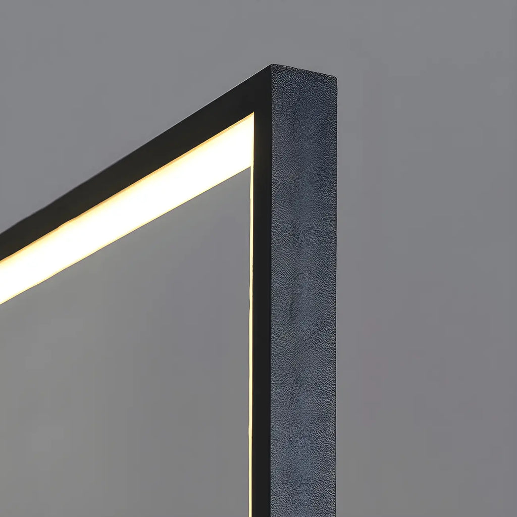 Rectangle LED Floor Lamp with RGB Dimming for Living Room