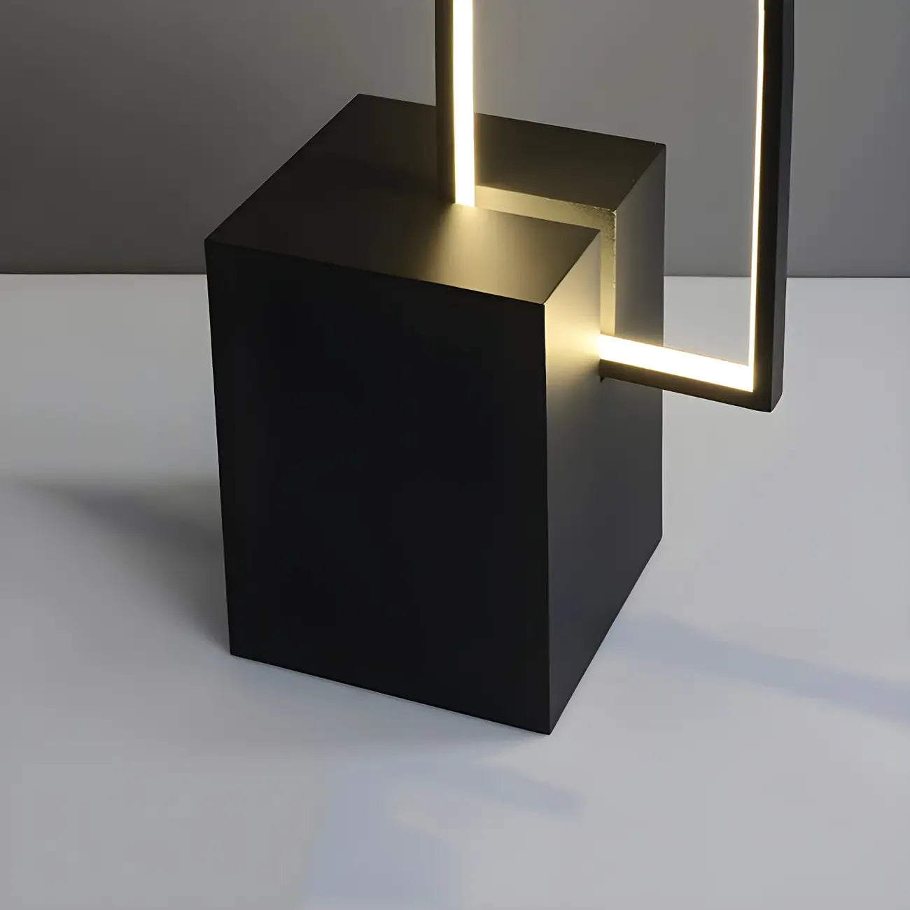 Rectangle LED Floor Lamp with RGB Dimming for Living Room