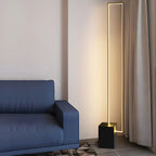 Rectangle LED Floor Lamp with RGB Dimming for Living Room