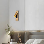 Modern Metal LED Wall Light with Switch for Bedroom Reading