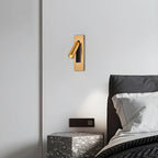 Modern Metal LED Wall Light with Switch for Bedroom Reading