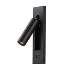 Modern Metal LED Wall Light with Switch for Bedroom Reading