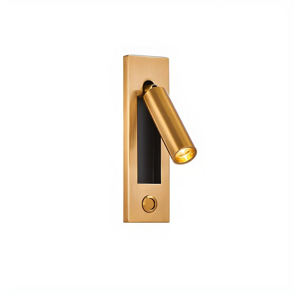 Modern Metal LED Wall Light with Switch for Bedroom Reading