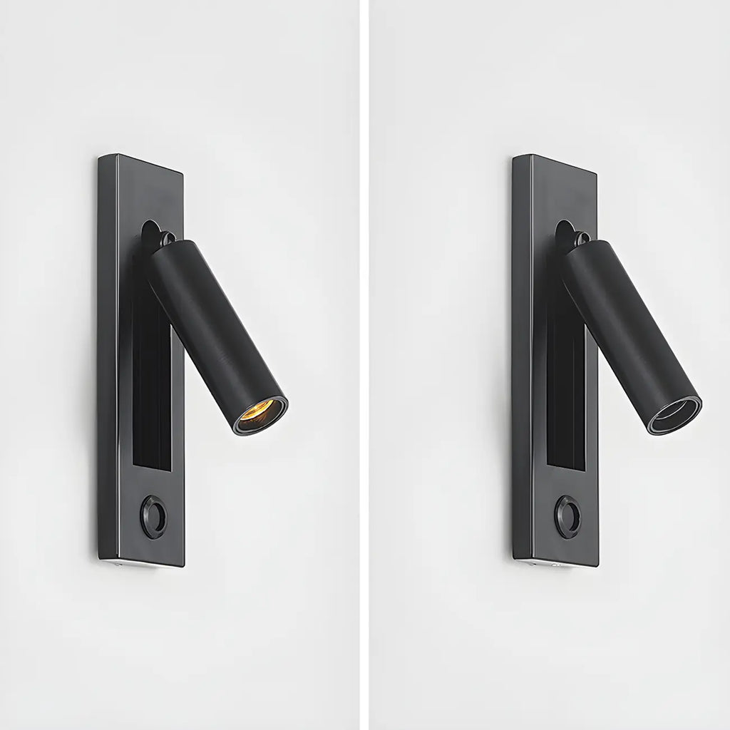 Modern Metal LED Wall Light with Switch for Bedroom Reading