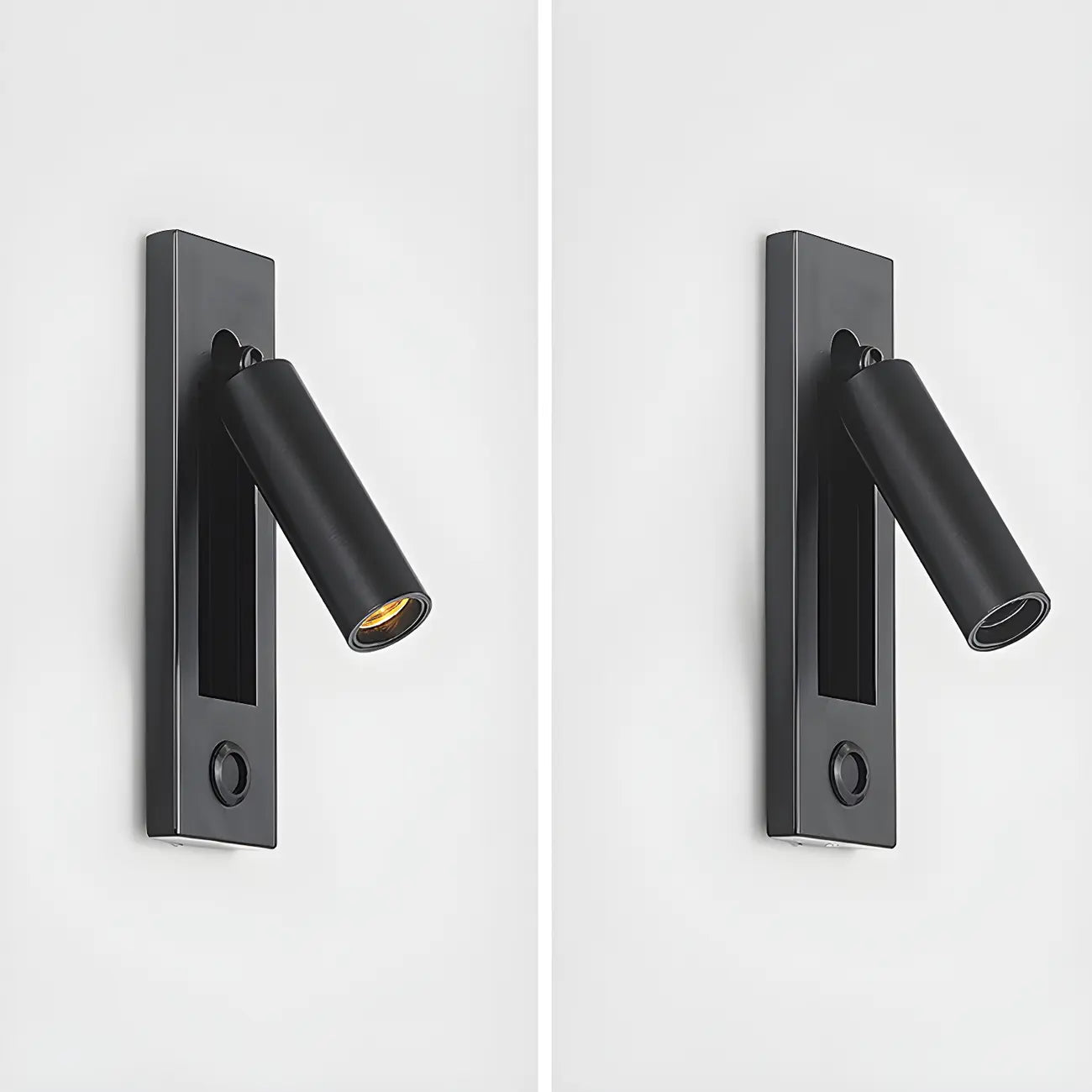 Modern Metal LED Wall Light with Switch for Bedroom Reading