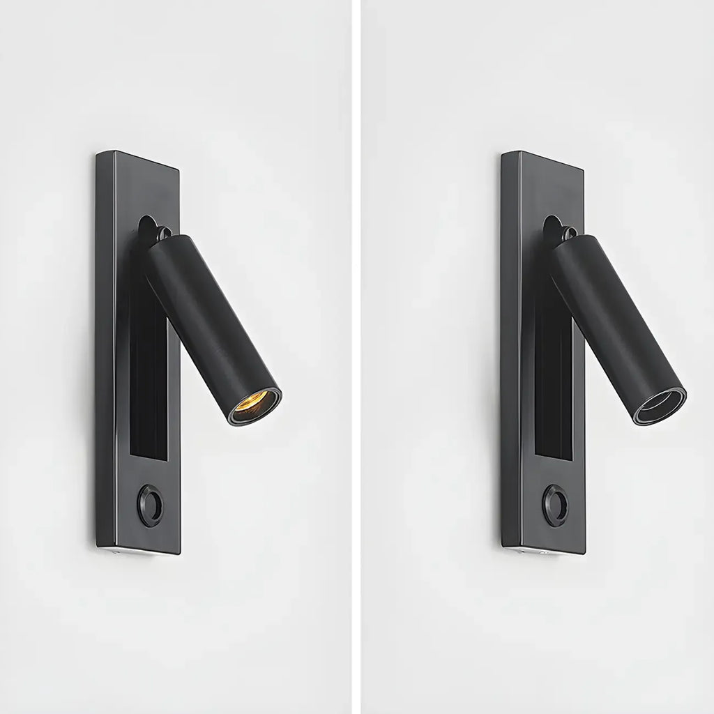 Modern Metal LED Wall Light with Switch for Bedroom Reading