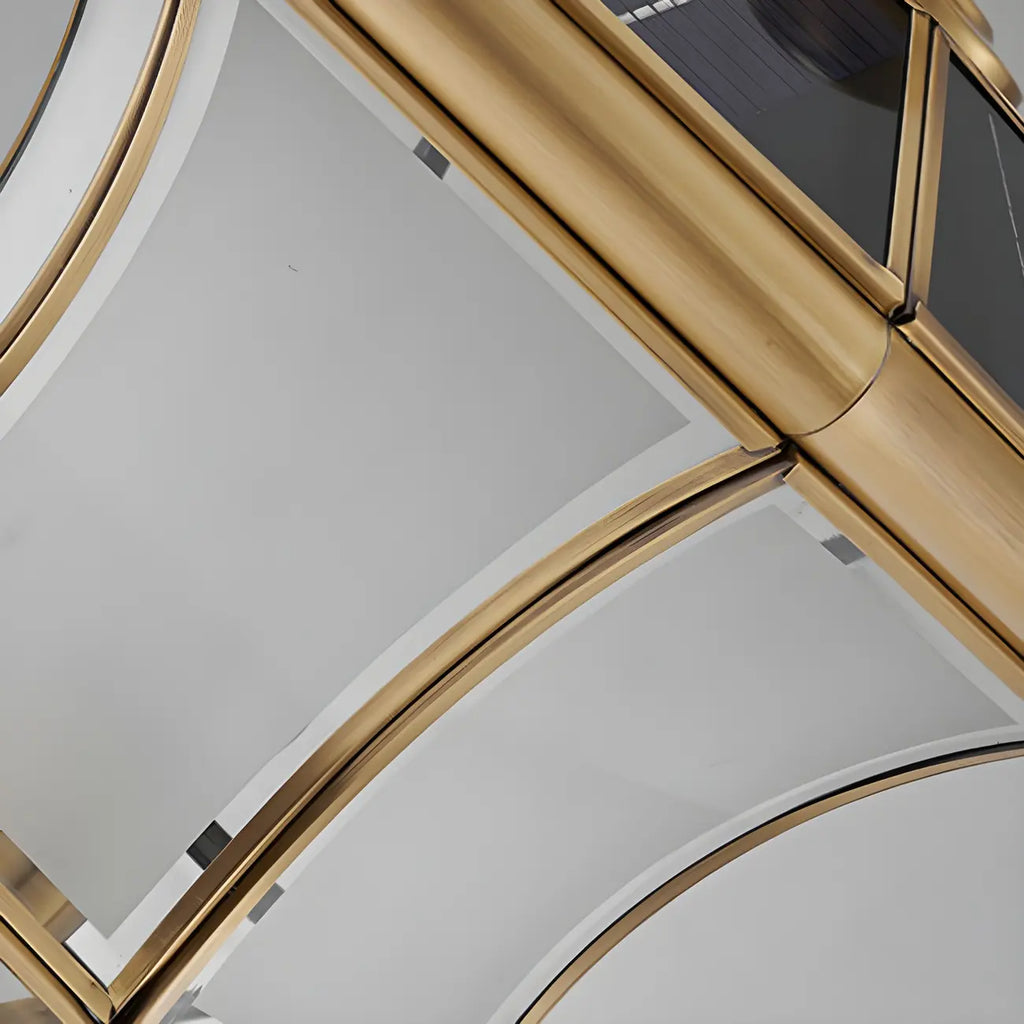 Classic Brass Curved Solar Outdoor Post Lights