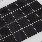 Elegant Solar Black Metal Cube Outdoor Post Lights