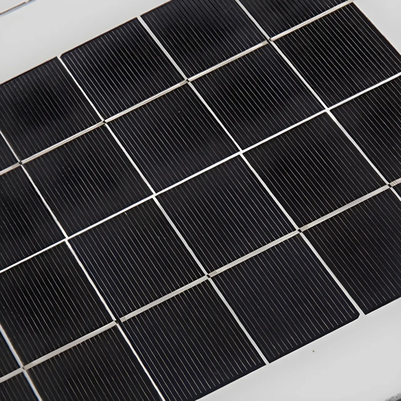 Elegant Solar Black Metal Cube Outdoor Post Lights