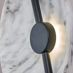 2-Light Tall LED Floor Lamp with Warm Light for Living Areas