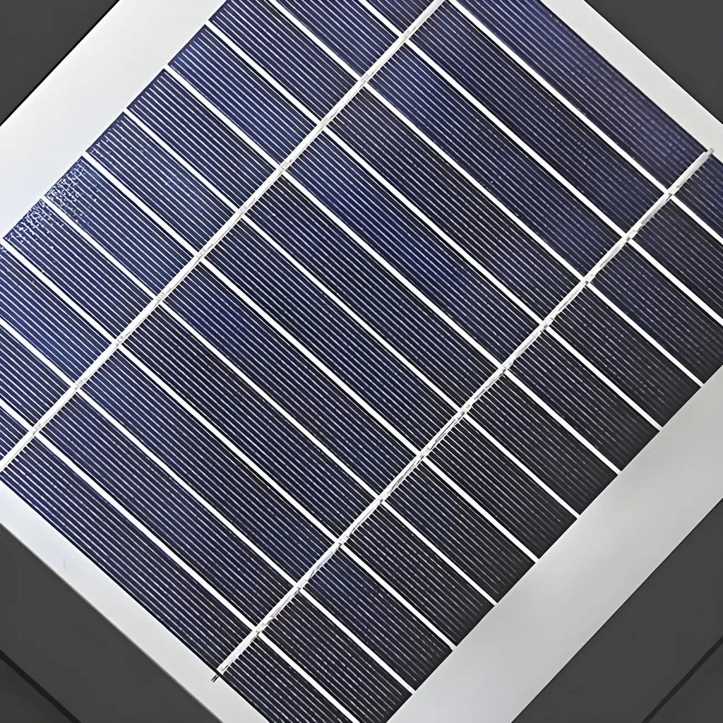 Cubic Black Metal Solar Outdoor Post Lights